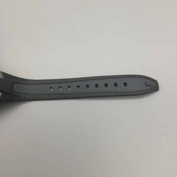 Armitron Pro Sports Watch Men Silver Tone Gray Orange Day Date Timer 50M - Picture 7 of 11